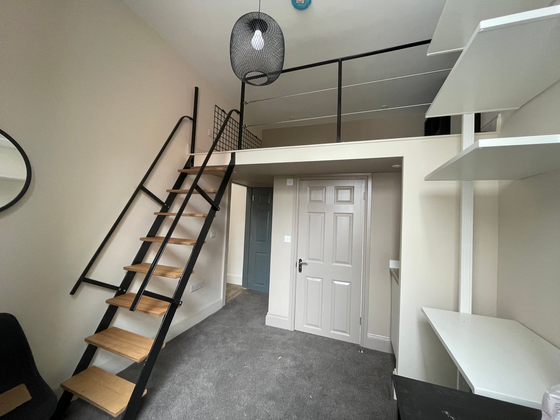 Custom Mezzanine Stairs