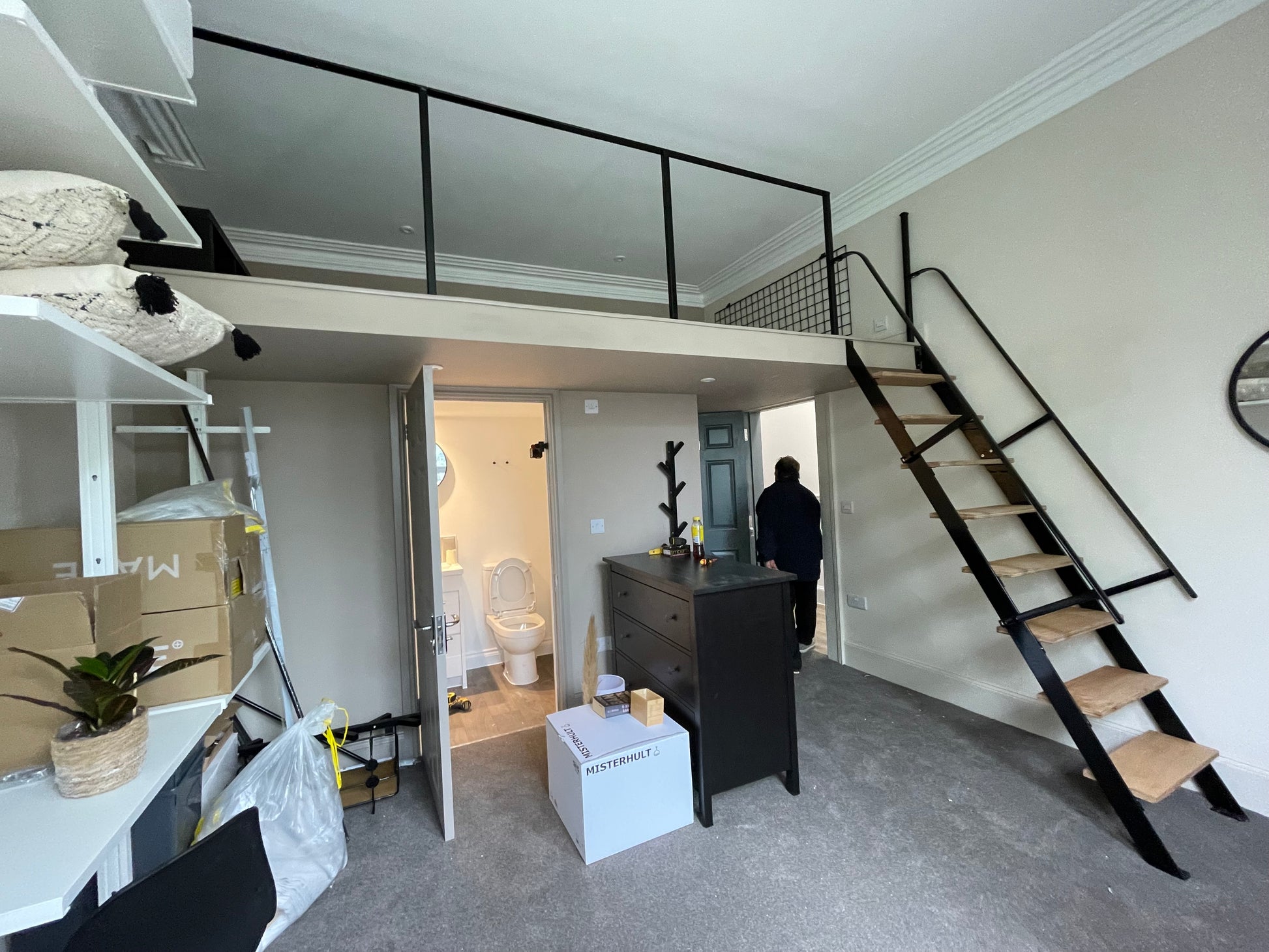 Custom Mezzanine Stairs