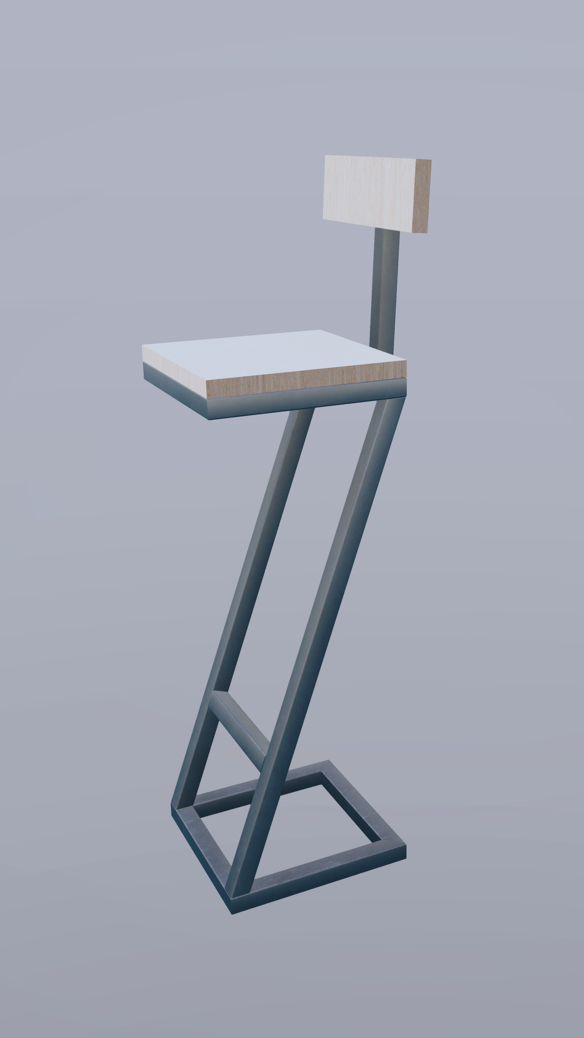 Signature Bar Stool With Back Rest